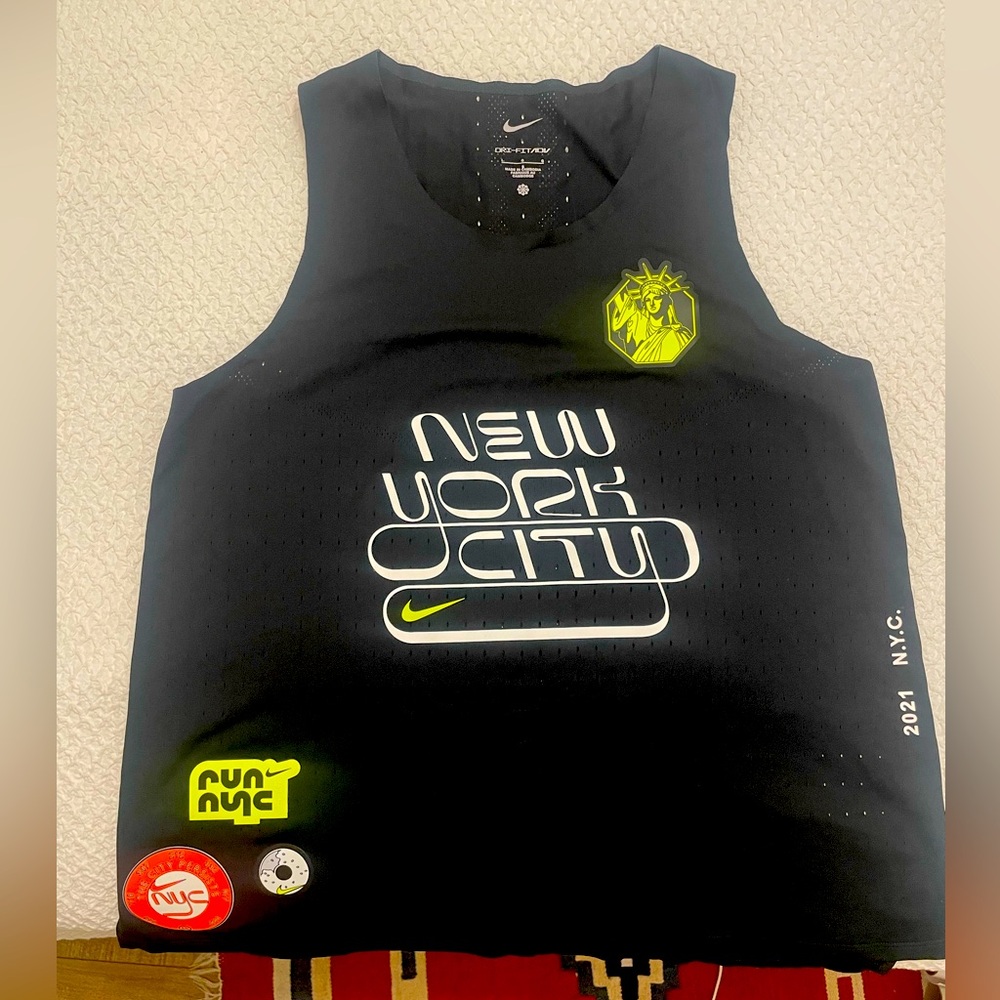 2021 Nike NYC Marathon Aeroswift Singlet